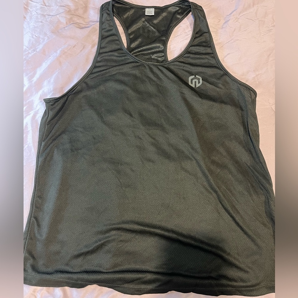 NELEUS Dry Fit Muscle Athletic Tank Top, M